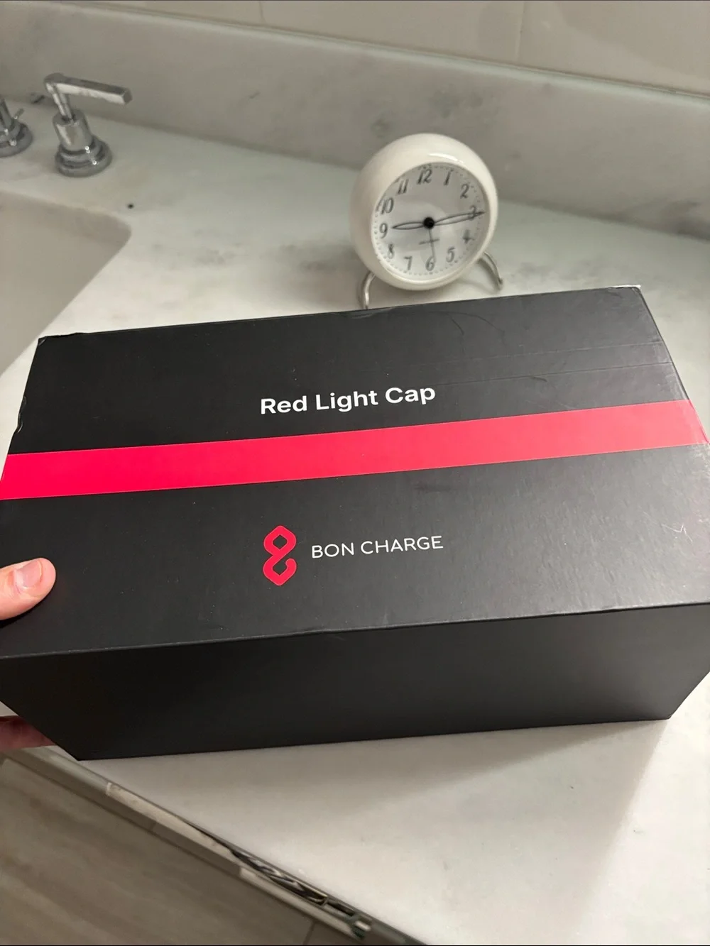 Red Light Cap rechargeable hair growth hat for daily easy use! NIB